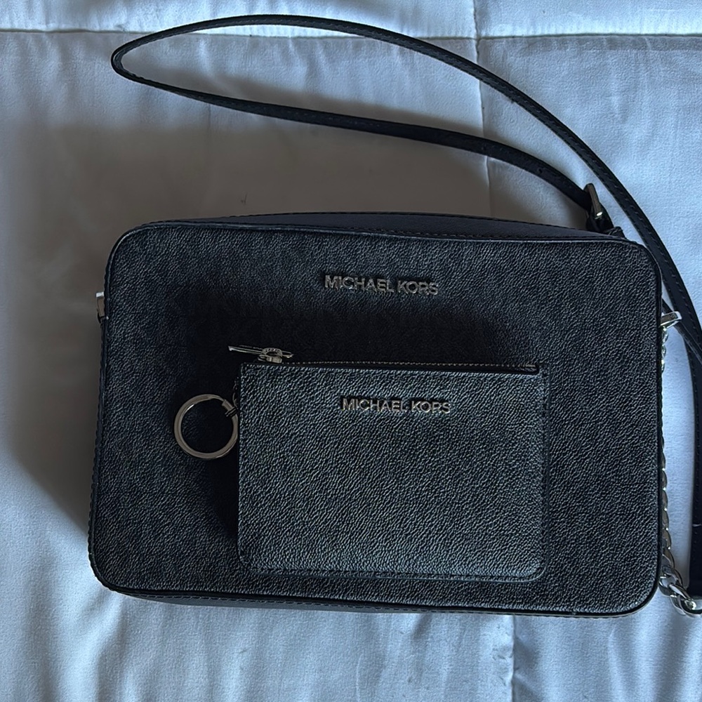 Michael Kors Black Crossbody Bag with Wallet